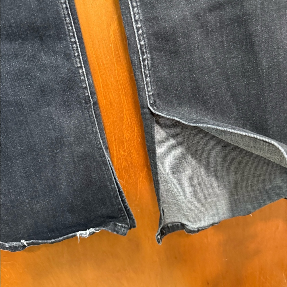 Flying Monkey Black Washed Button-Fly Flare Jeans - Picture 7 of 13
